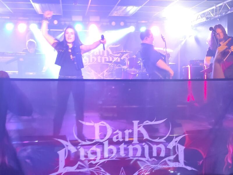 Dark Lightning live at the KuBa Halle in Wolfenbüttel, 1st April 2023