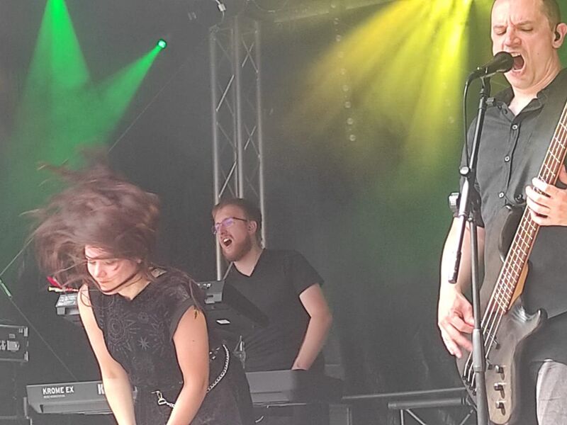 Dark Lightning live at the Gifhorn Altstadtfest, 20th August 2023