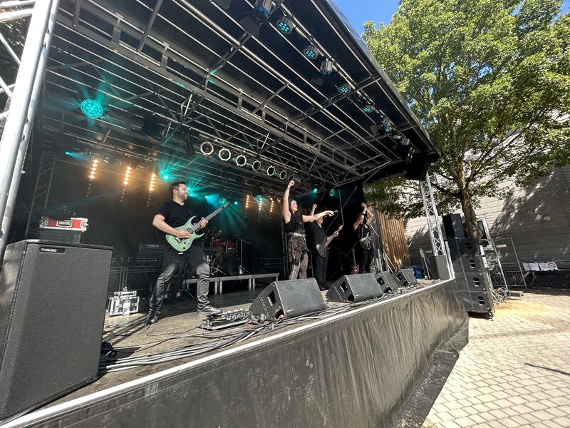 Dark Lightning live at the Gifhorn Altstadtfest, 20th August 2023