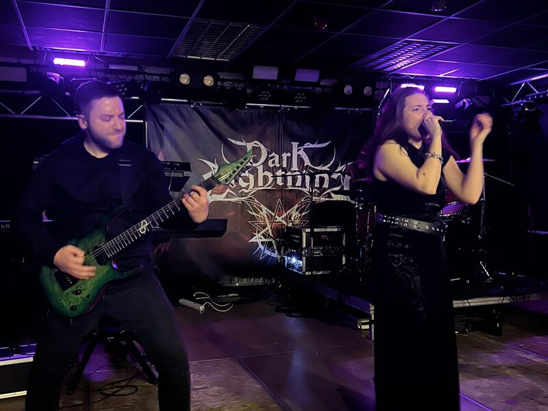 Dark Lightning live at the KuBa Halle in Wolfenbüttel, 23rd March 2024