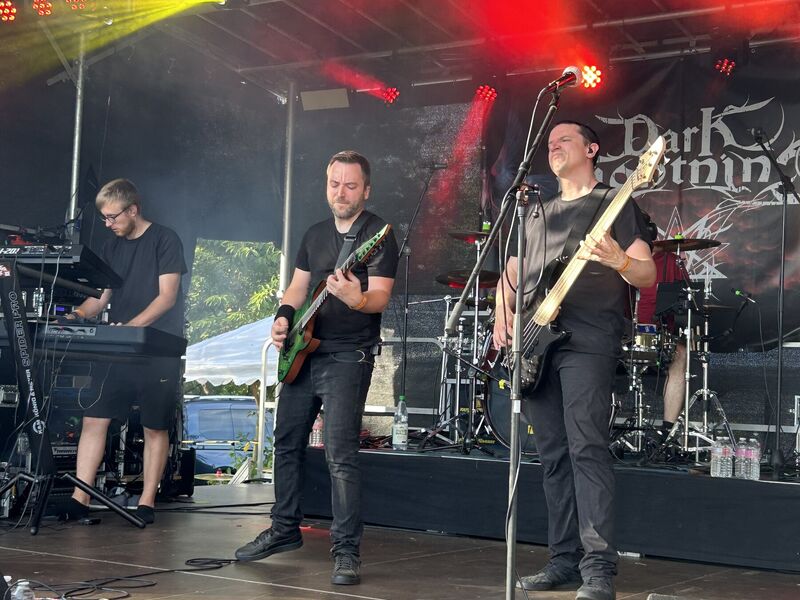 Dark Lightning live at the Just for Fun Open Air in Eystrup, 7th September 2024