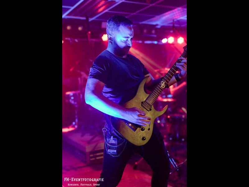 Dark Lightning live at the KuBa Halle in Wolfenbüttel, 29th August 2026. Photo: FH-Eventfotografie